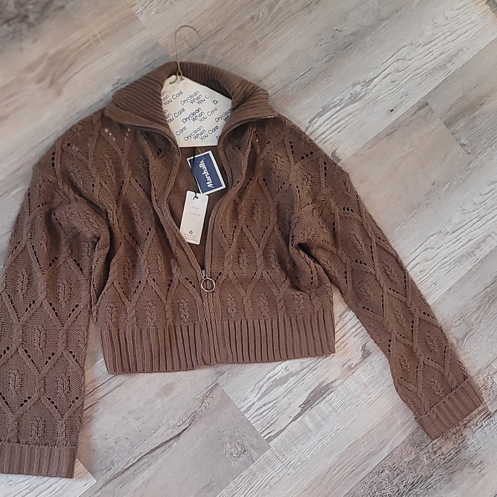 Zip up sweater